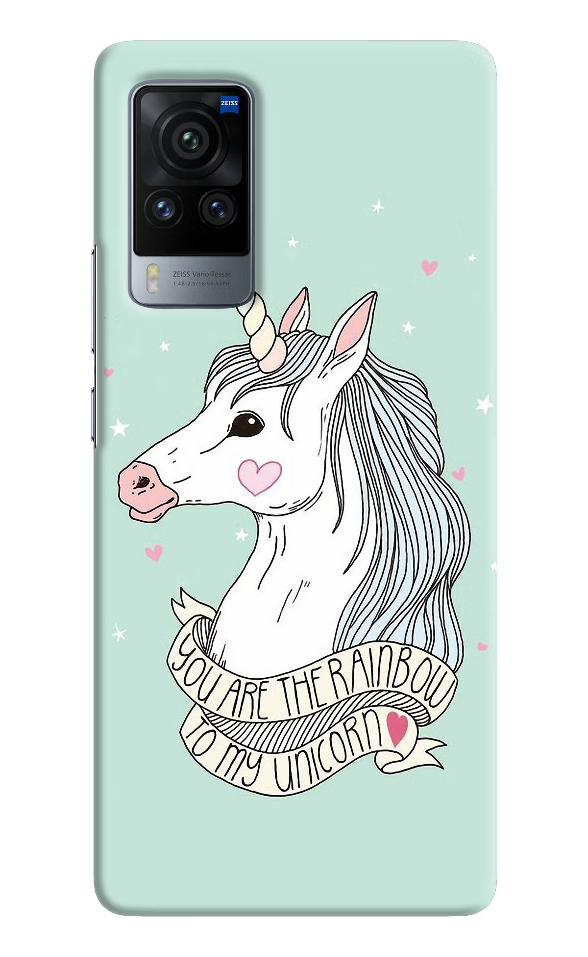Unicorn Wallpaper Vivo X60 Pro Hard Case Back Cover by Casekaro