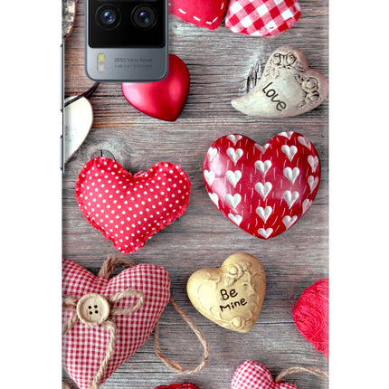 Love Wallpaper Vivo X60 Pro Hard Case Back Cover by Casekaro