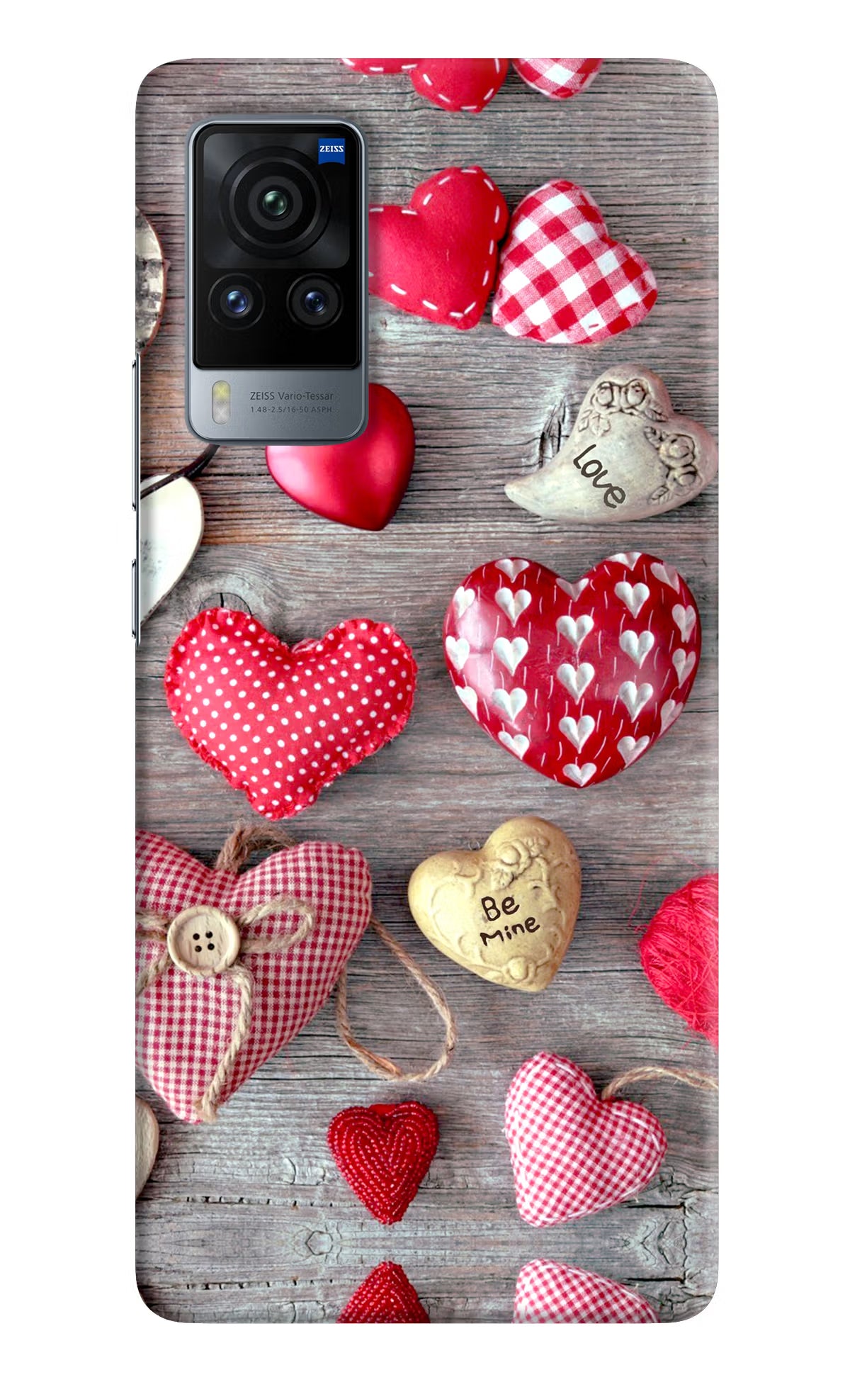 Love Wallpaper Vivo X60 Pro Hard Case Back Cover by Casekaro