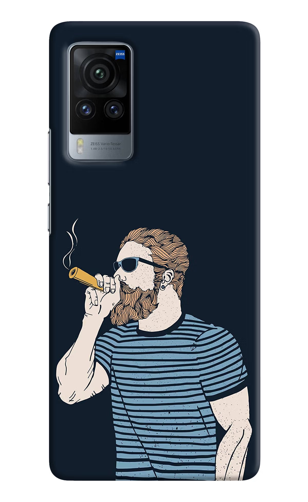 Smoking Vivo X60 Pro Hard Case Back Cover by Casekaro