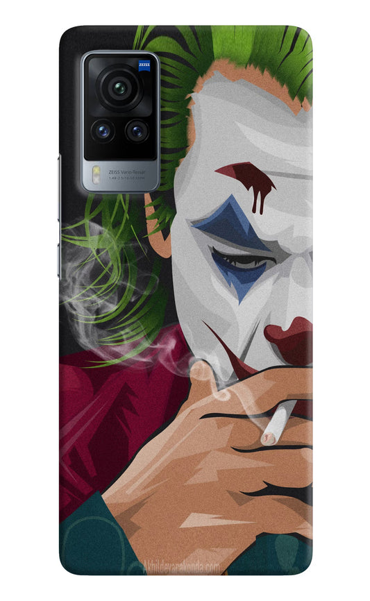 Joker Smoking Vivo X60 Pro Hard Case Back Cover by Casekaro
