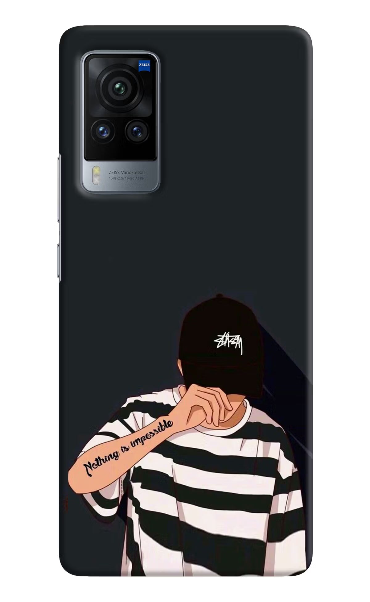 Aesthetic Boy Vivo X60 Pro Hard Case Back Cover by Casekaro