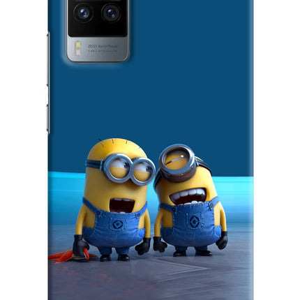 Minion Laughing Vivo X60 Pro Hard Case Back Cover by Casekaro