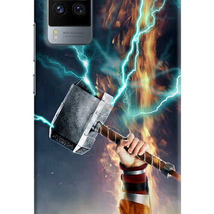 Thor Hammer Mjolnir Vivo X60 Pro Hard Case Back Cover by Casekaro