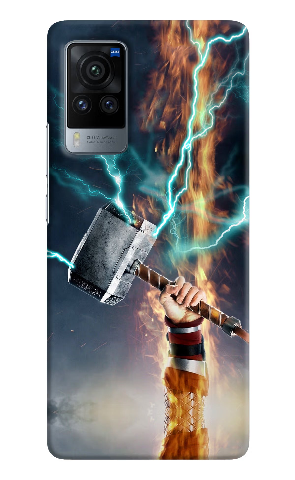 Thor Hammer Mjolnir Vivo X60 Pro Hard Case Back Cover by Casekaro