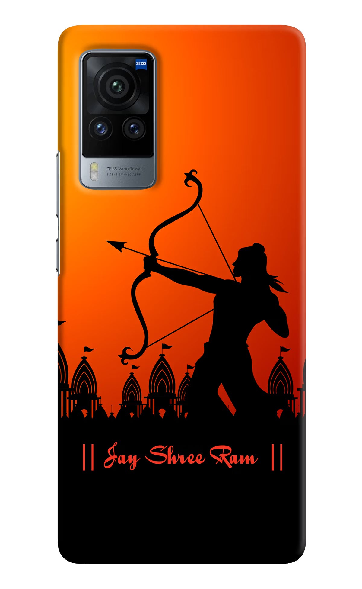 Lord Ram - 4 Vivo X60 Pro Hard Case Back Cover by Casekaro