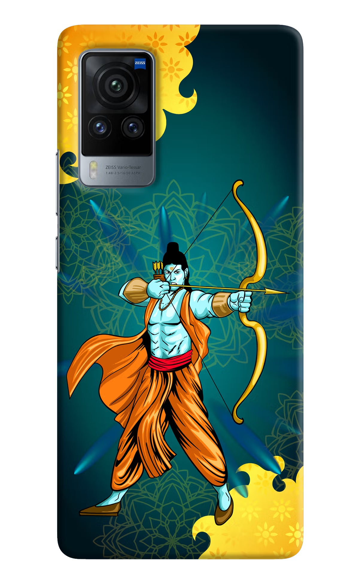Lord Ram - 6 Vivo X60 Pro Hard Case Back Cover by Casekaro