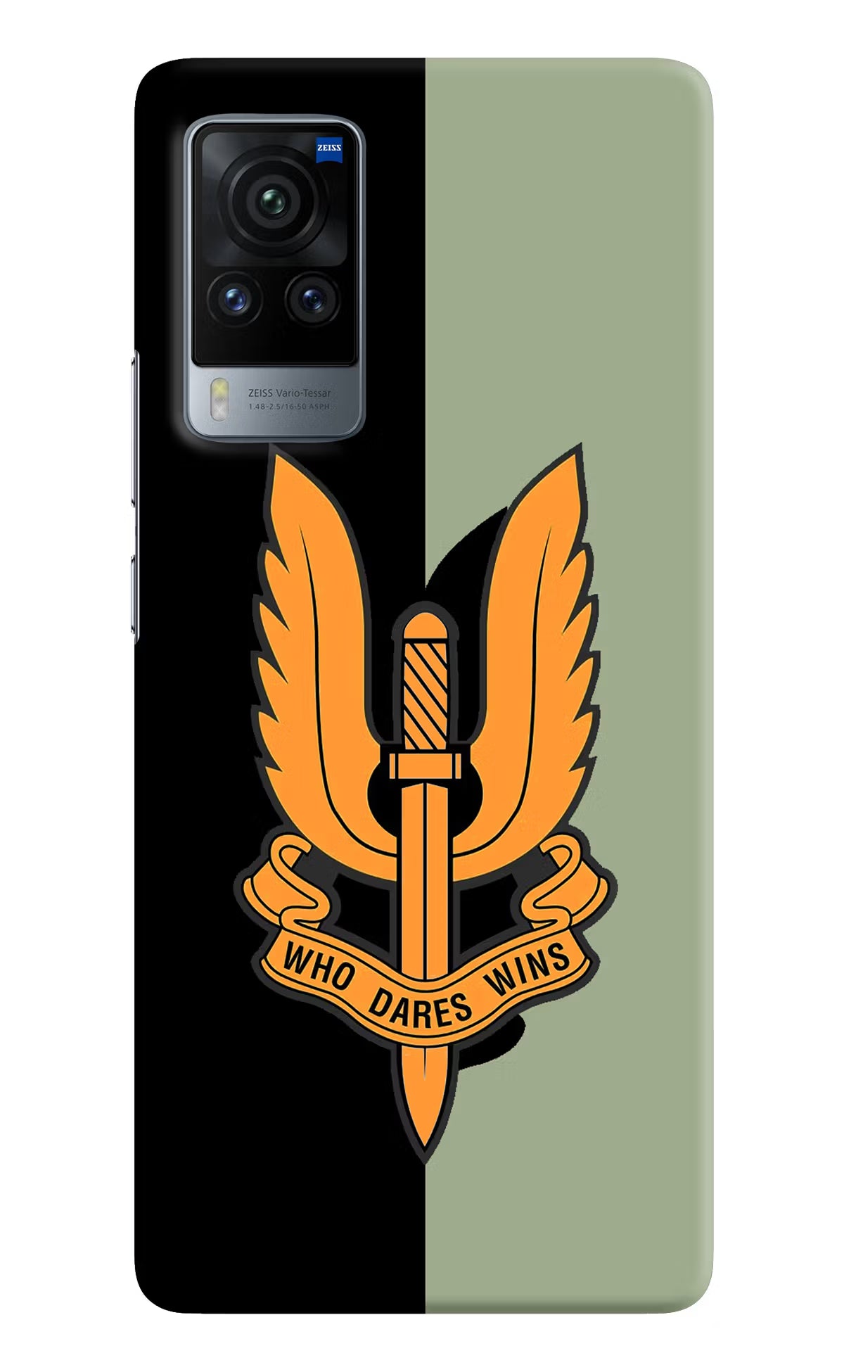 Balidan Logo Vivo X60 Pro Hard Case Back Cover by Casekaro