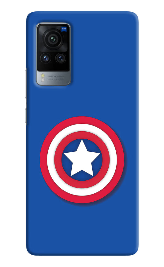 Shield Vivo X60 Pro Hard Case Back Cover by Casekaro
