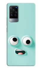Funny Cartoon Vivo X60 Pro Hard Case Back Cover by Casekaro