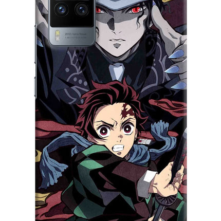 Demon Slayer Vivo X60 Pro Hard Case Back Cover by Casekaro