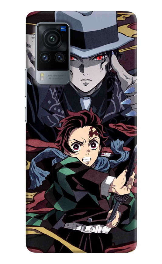 Demon Slayer Vivo X60 Pro Hard Case Back Cover by Casekaro