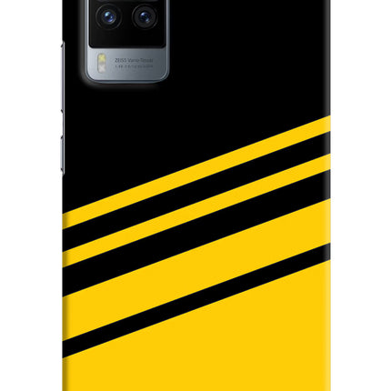 Yellow Shades Vivo X60 Pro Hard Case Back Cover by Casekaro