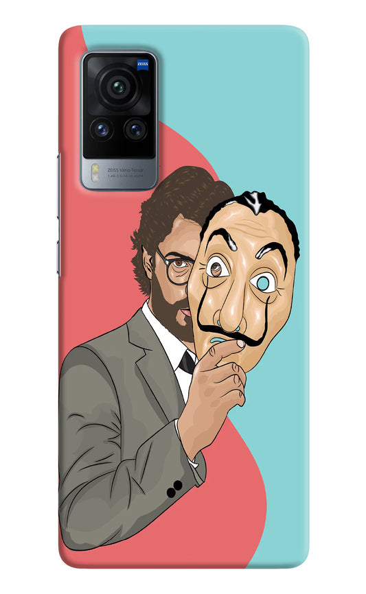 Professor Vivo X60 Pro Hard Case Back Cover by Casekaro
