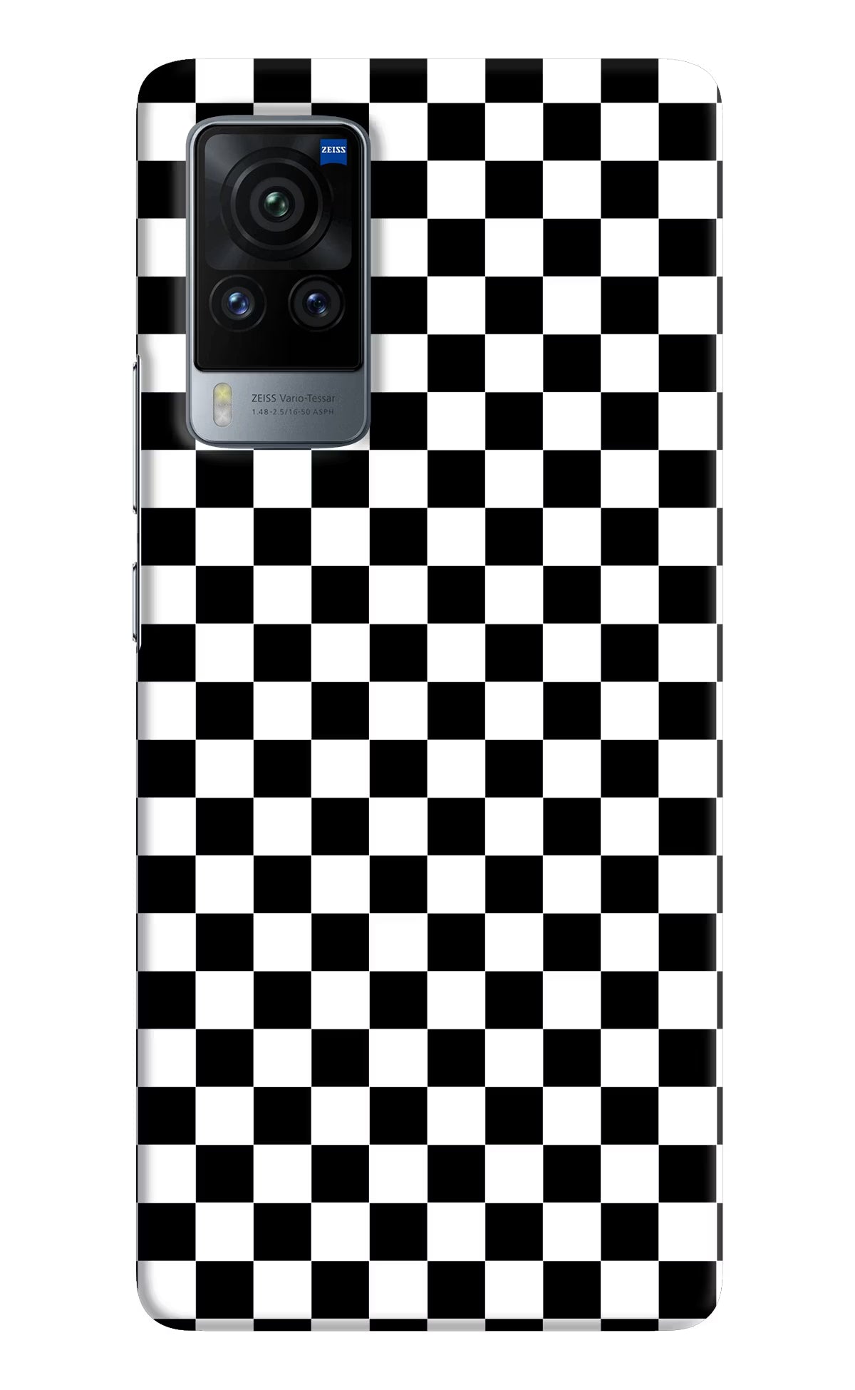 Chess Board Vivo X60 Pro Hard Case Back Cover by Casekaro