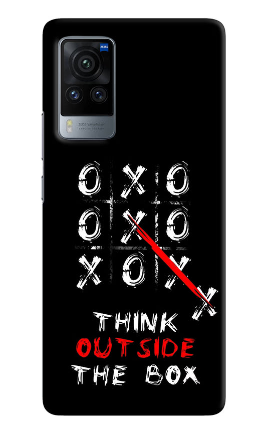 Think out of the BOX Vivo X60 Pro Hard Case Back Cover by Casekaro