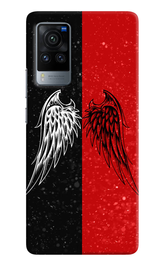 Wings Vivo X60 Pro Hard Case Back Cover by Casekaro