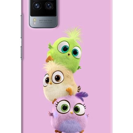 Cute Little Birds Vivo X60 Pro Hard Case Back Cover by Casekaro
