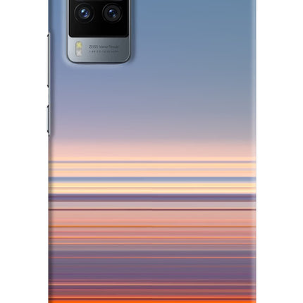 Morning Colors Vivo X60 Pro Hard Case Back Cover by Casekaro