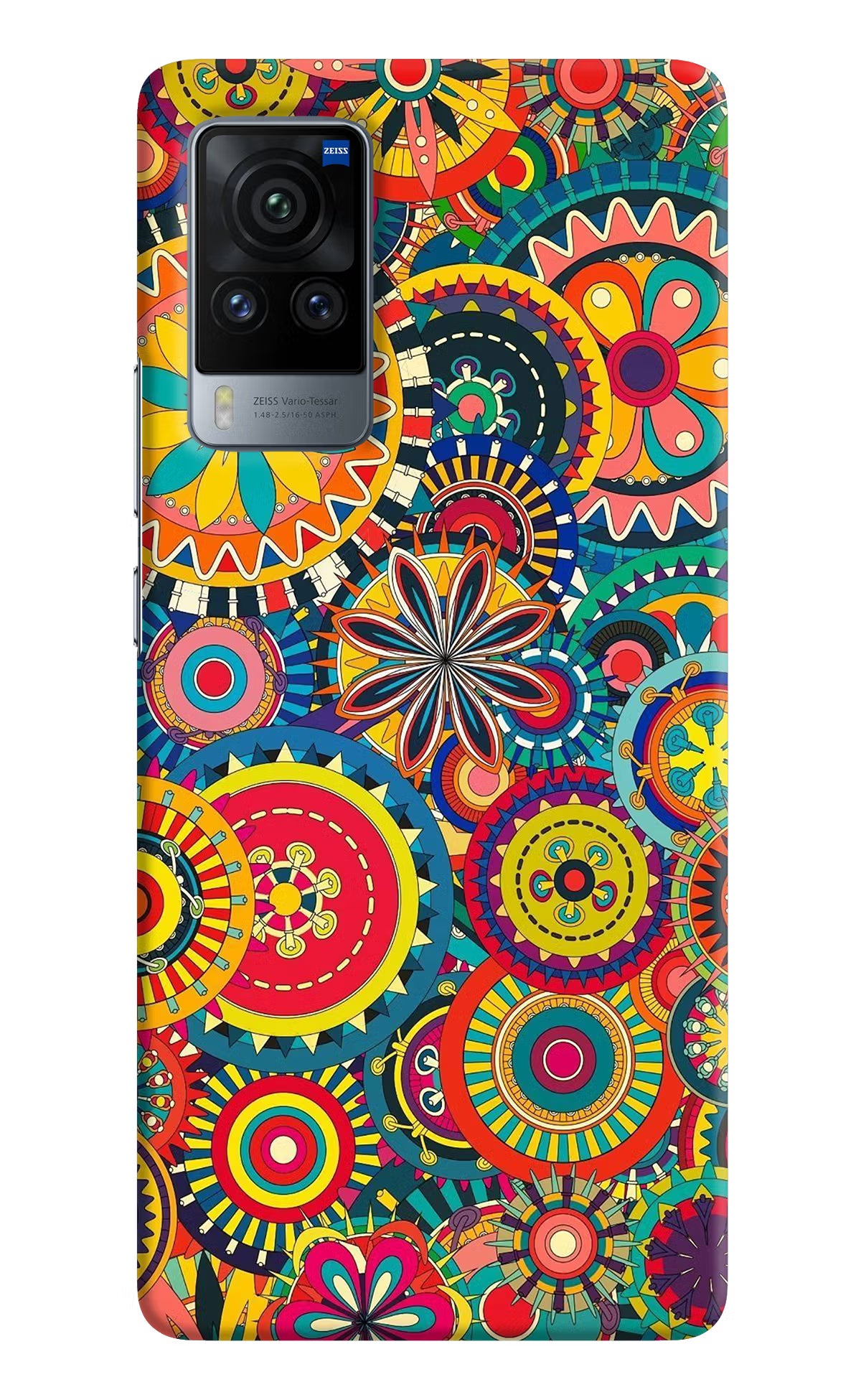 Gol Gol Art Vivo X60 Pro Hard Case Back Cover by Casekaro