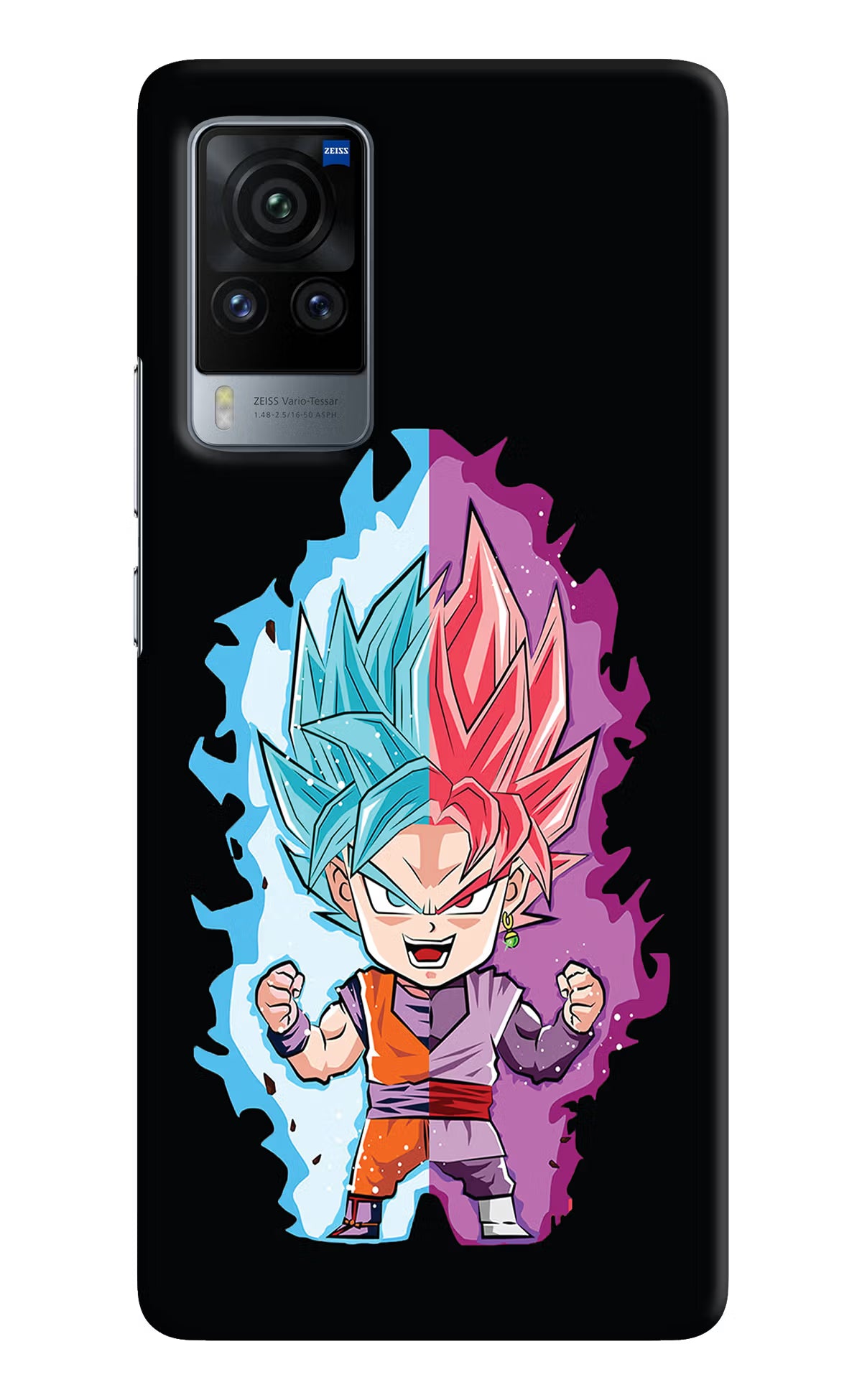 Chota Goku Vivo X60 Pro Hard Case Back Cover by Casekaro
