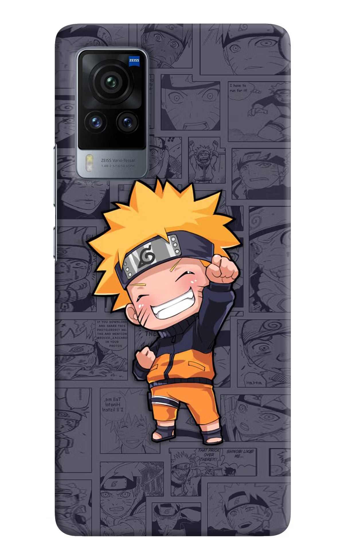 Chota Naruto Vivo X60 Pro Hard Case Back Cover by Casekaro