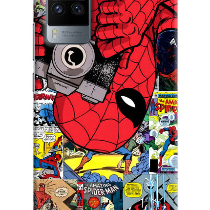 Spider Man Vivo X60 Pro Hard Case Back Cover by Casekaro