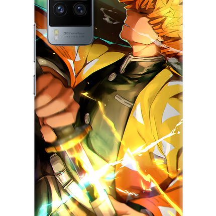 Demon Slayer Vivo X60 Pro Hard Case Back Cover by Casekaro