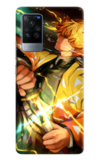 Demon Slayer Vivo X60 Pro Hard Case Back Cover by Casekaro