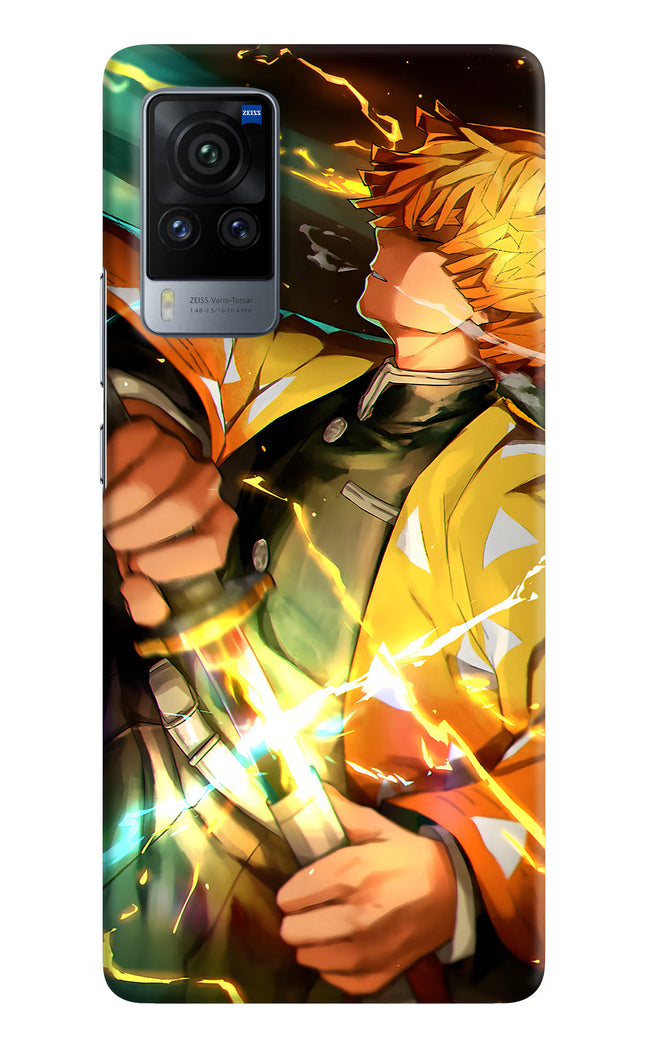 Demon Slayer Vivo X60 Pro Hard Case Back Cover by Casekaro