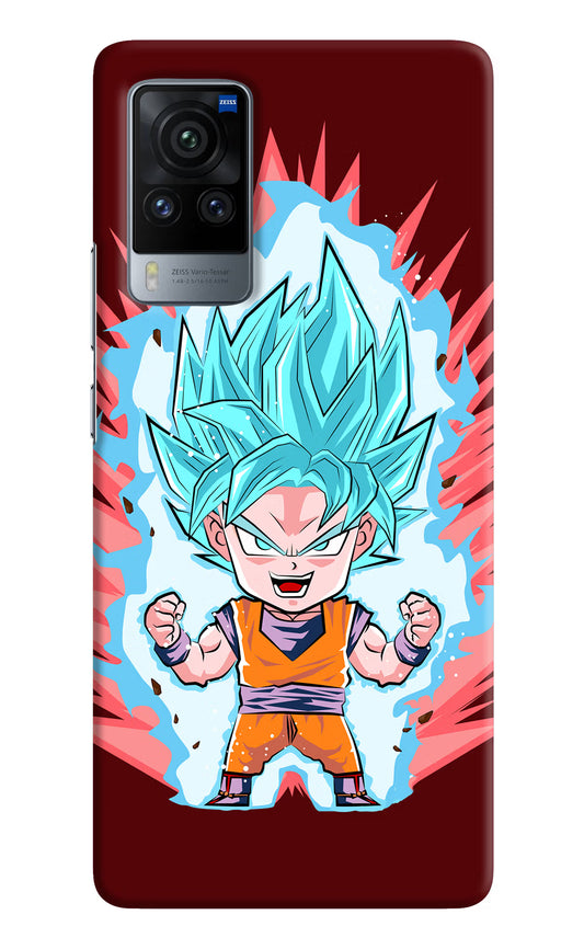 Goku Little Vivo X60 Pro Hard Case Back Cover by Casekaro