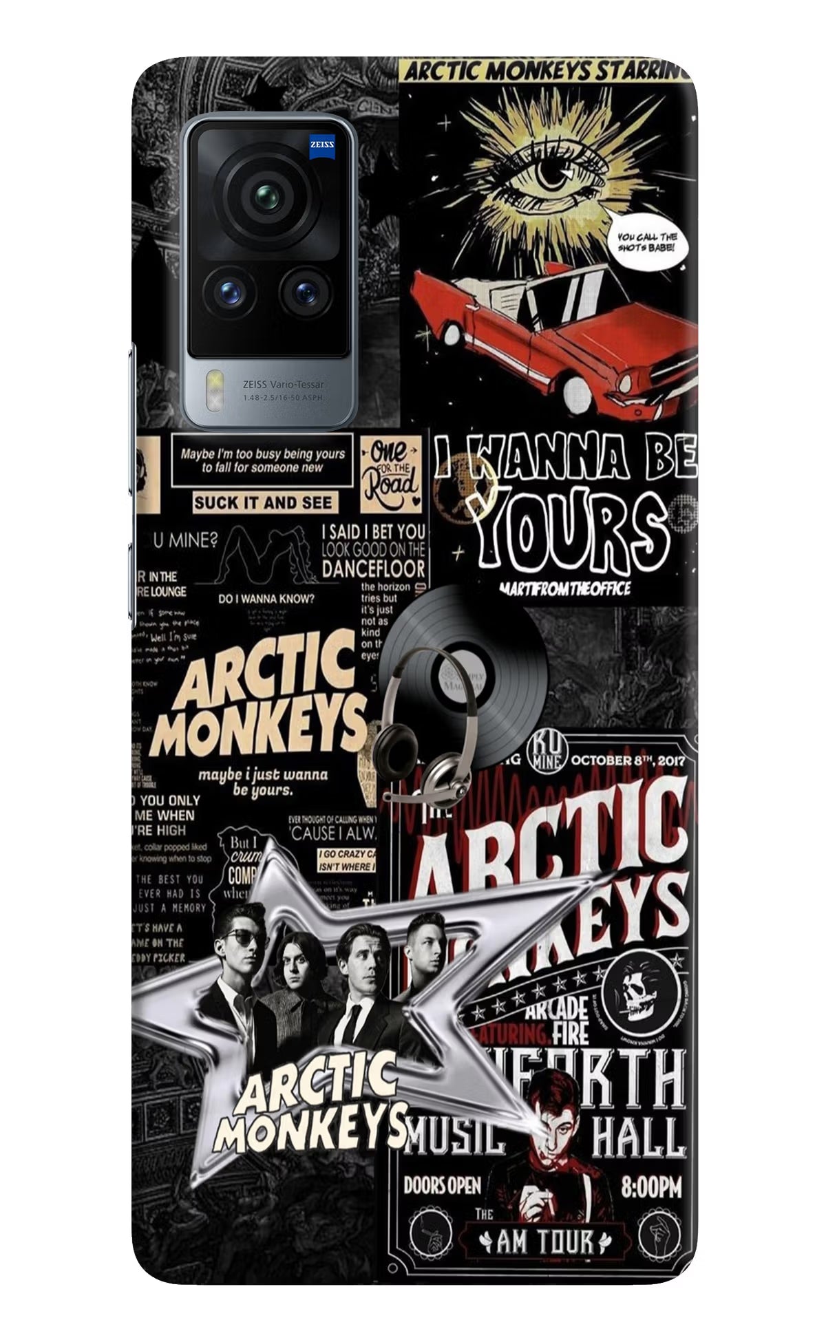 Arctic Monkeys Vivo X60 Pro Hard Case Back Cover by Casekaro