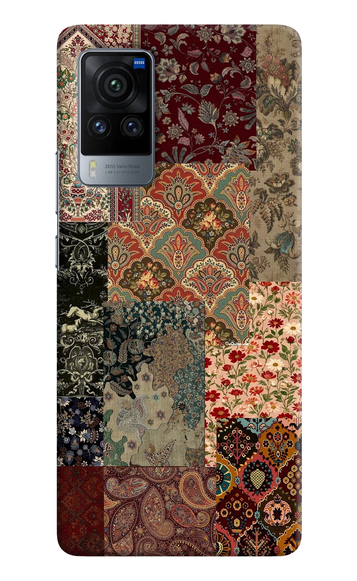 Desi Print Vivo X60 Pro Hard Case Back Cover by Casekaro