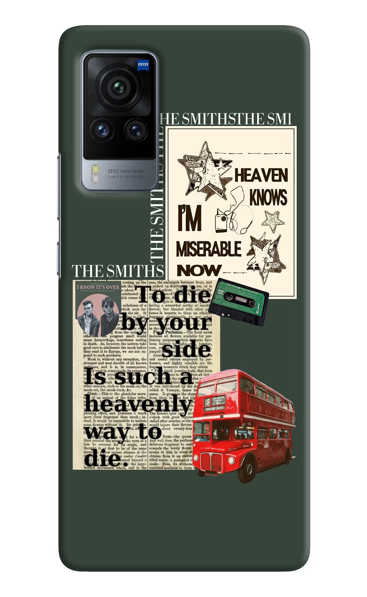 The Smiths Vivo X60 Pro Hard Case Back Cover by Casekaro