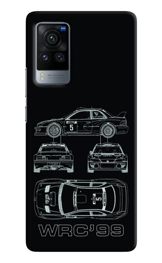 WRC'99 Vivo X60 Pro Hard Case Back Cover by Casekaro