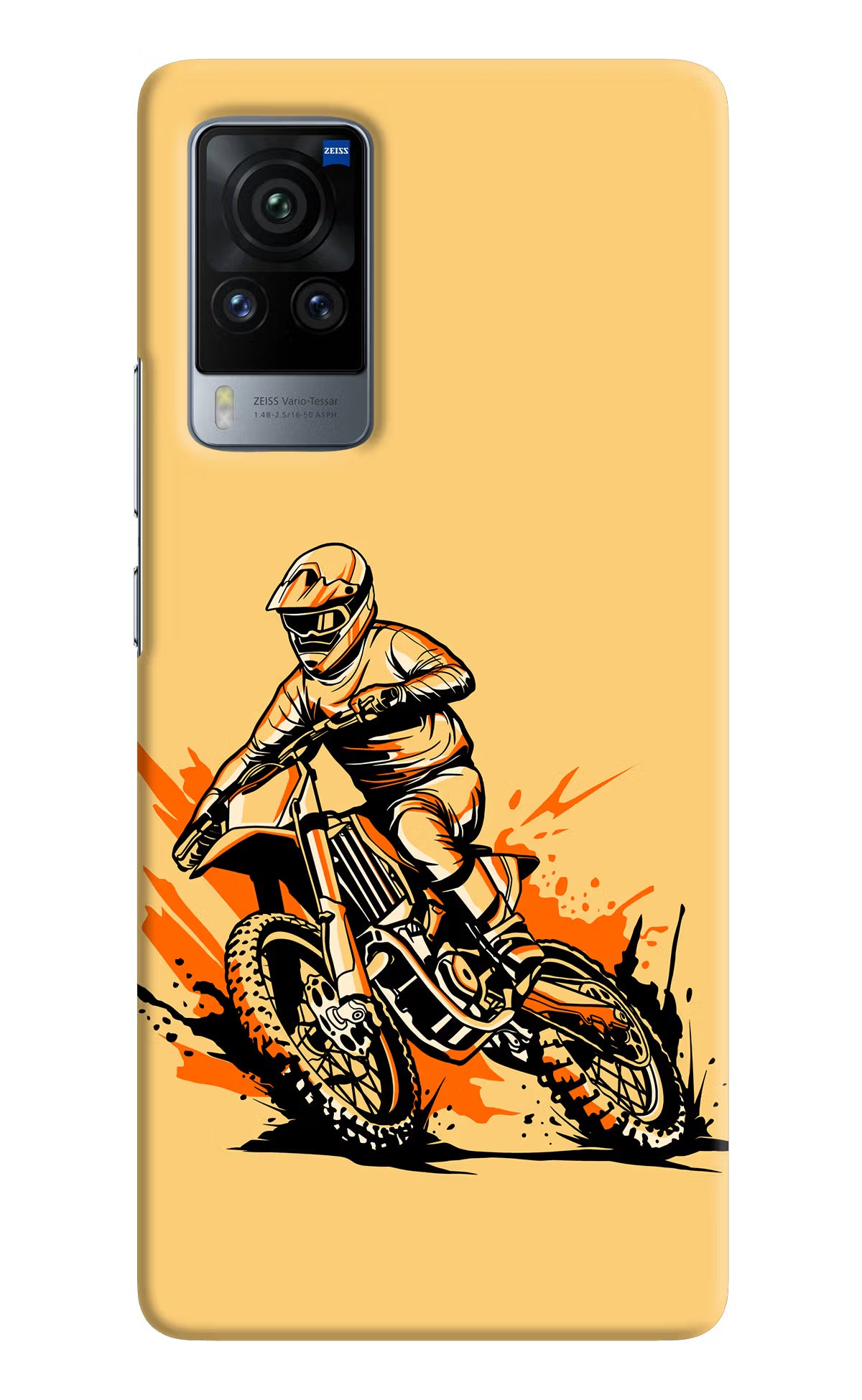 Off-Road Fury Vivo X60 Pro Hard Case Back Cover by Casekaro