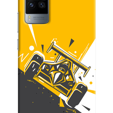 Track King Vivo X60 Pro Hard Case Back Cover by Casekaro