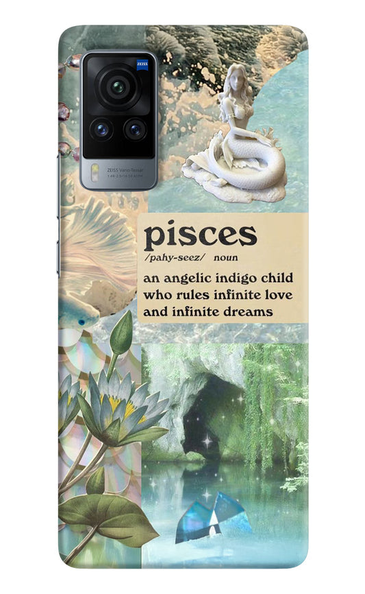 Pisces Zodiac Vivo X60 Pro Hard Case Back Cover by Casekaro