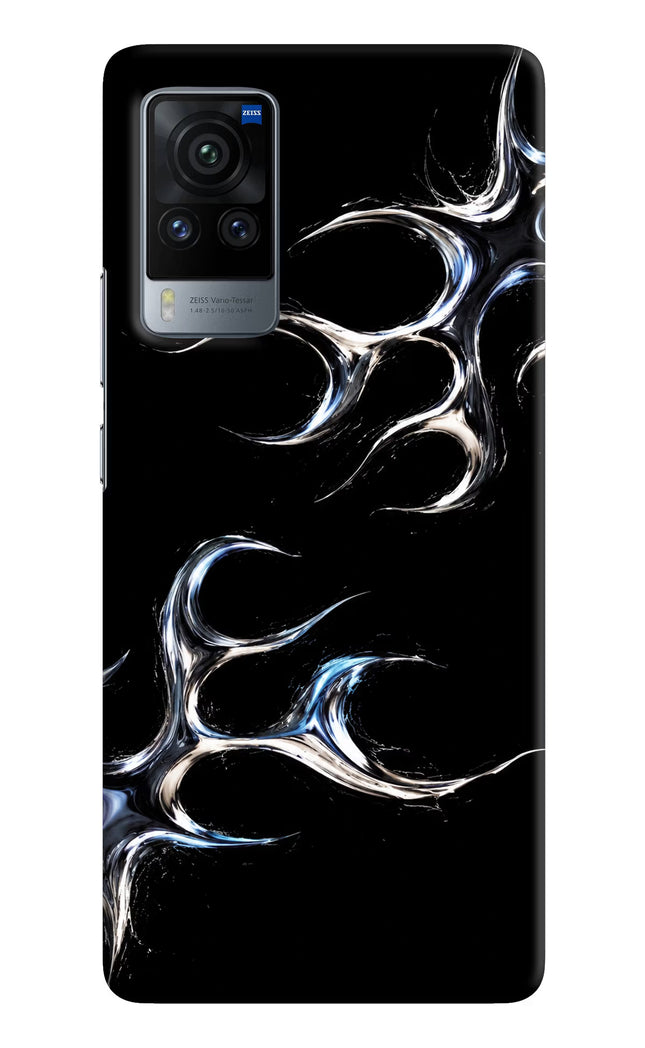 Chrome Tribal Vivo X60 Pro Hard Case Back Cover by Casekaro