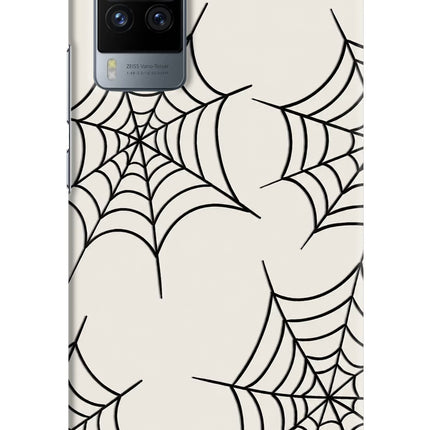 Spider Web Vivo X60 Pro Hard Case Back Cover by Casekaro