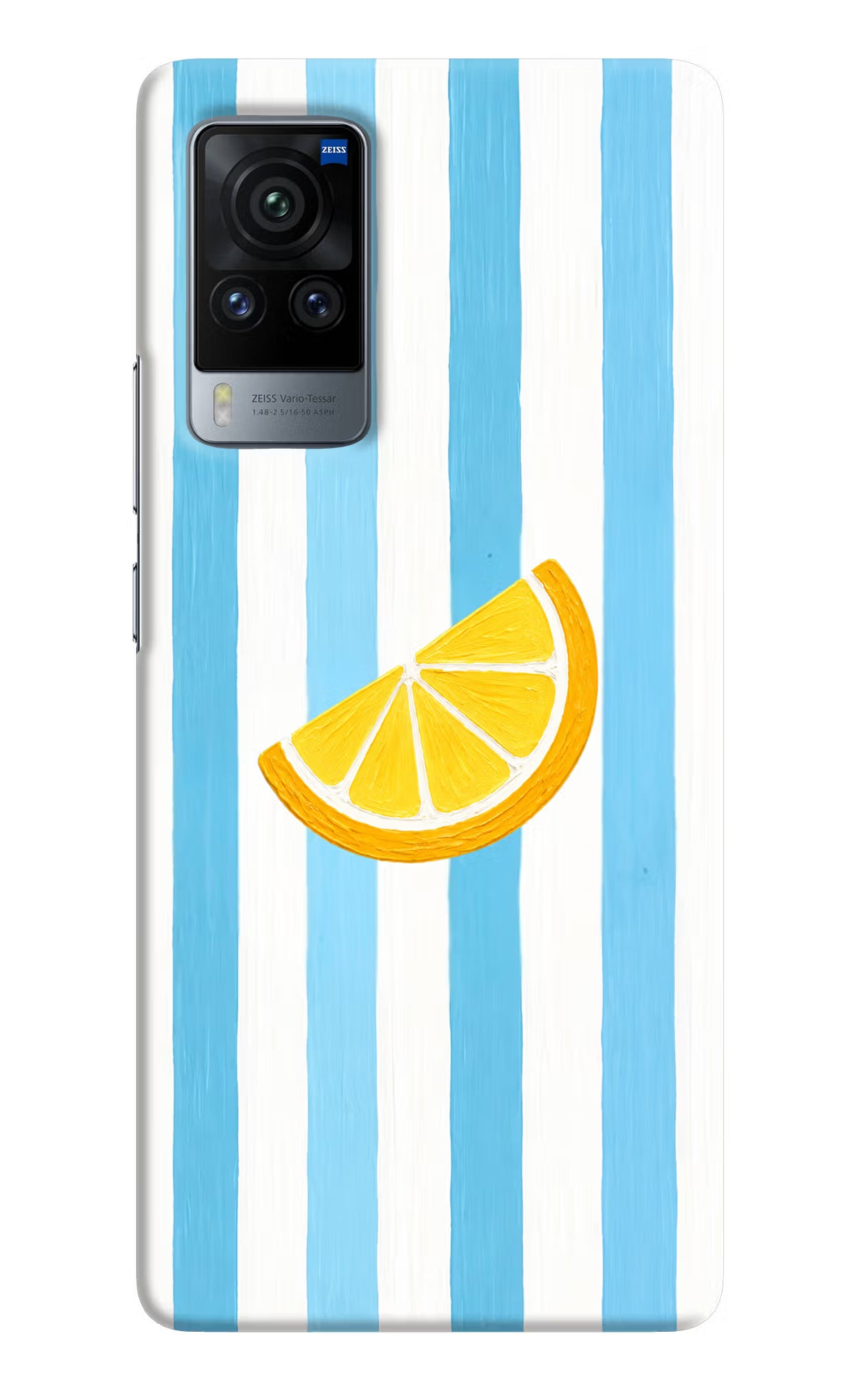 Summer Lemon Vivo X60 Pro Hard Case Back Cover by Casekaro