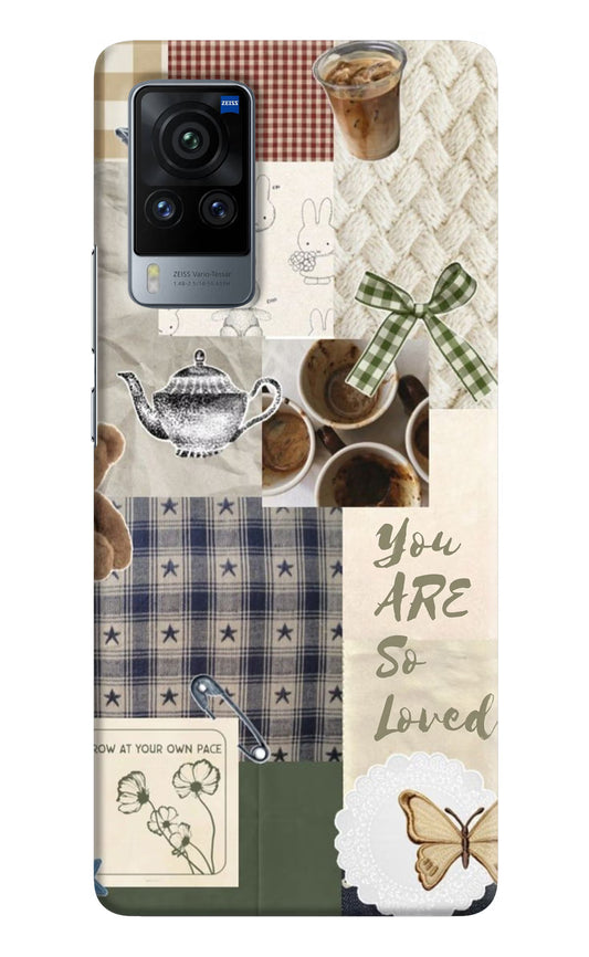 Cookie Vivo X60 Pro Hard Case Back Cover by Casekaro