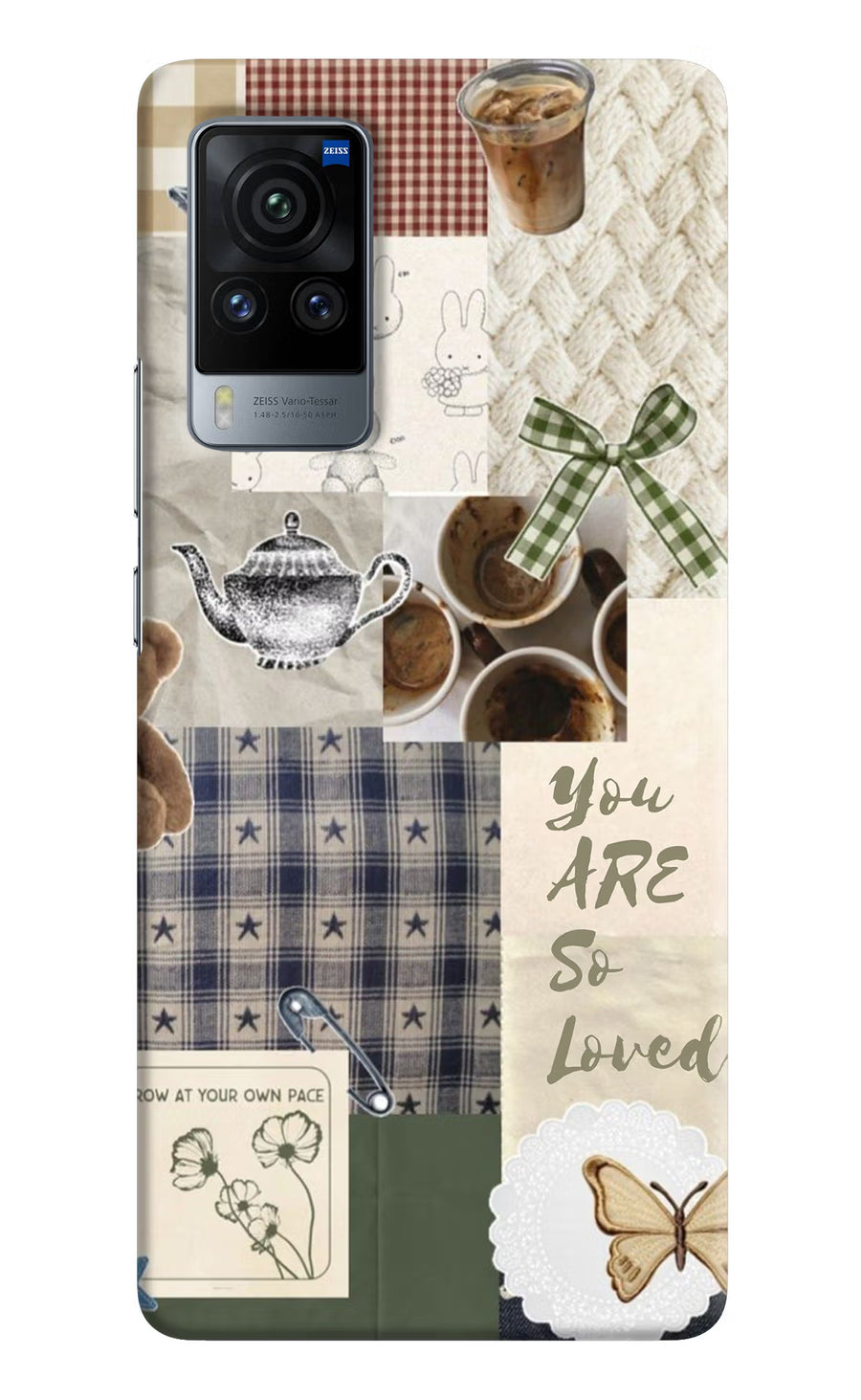 Cookie Vivo X60 Pro Back Cover, Hard case
