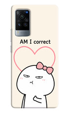 Always Right Vivo X60 Pro Hard Case Back Cover by Casekaro
