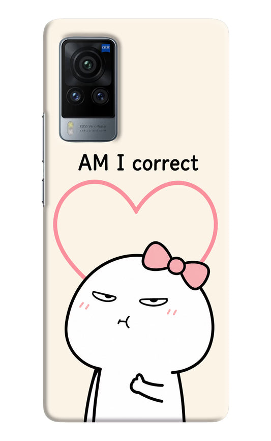 Always Right Vivo X60 Pro Hard Case Back Cover by Casekaro