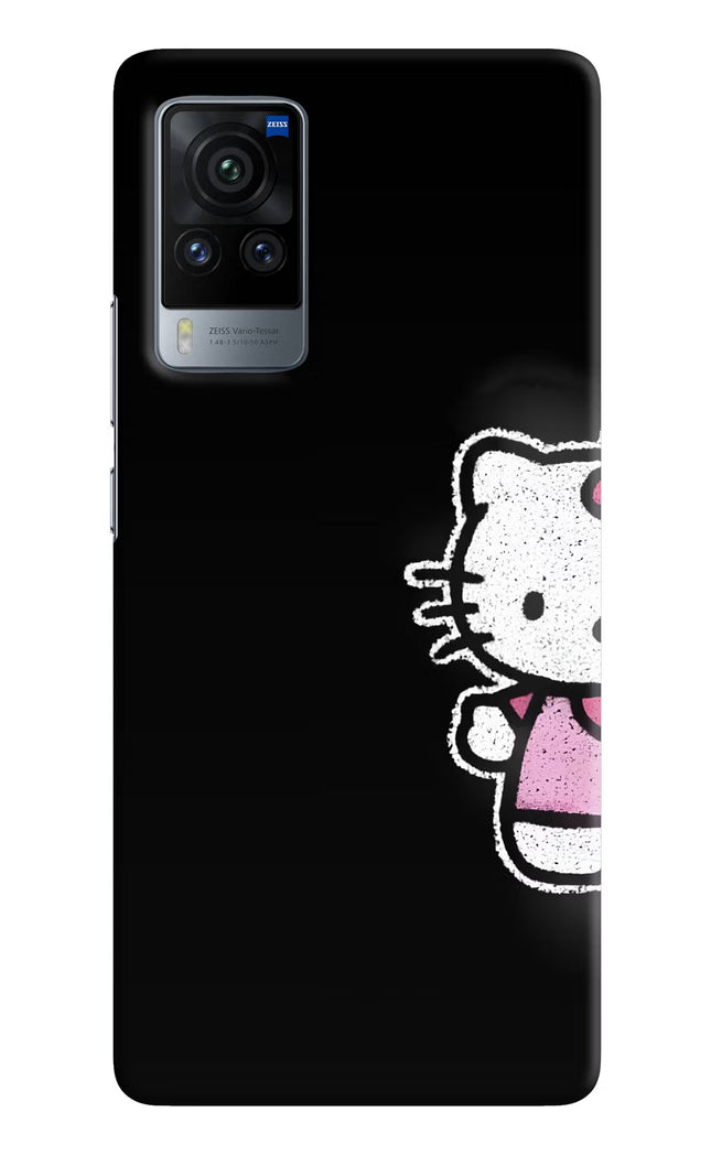 Kitty Charm Vivo X60 Pro Hard Case Back Cover by Casekaro