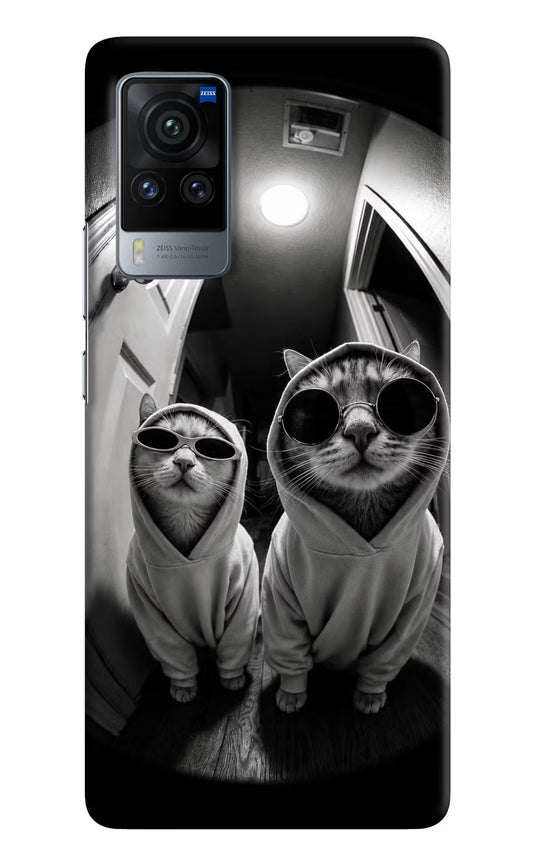 Hood Cats Vivo X60 Pro Hard Case Back Cover by Casekaro