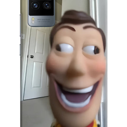Side Eye Woody Vivo X60 Pro Hard Case Back Cover by Casekaro