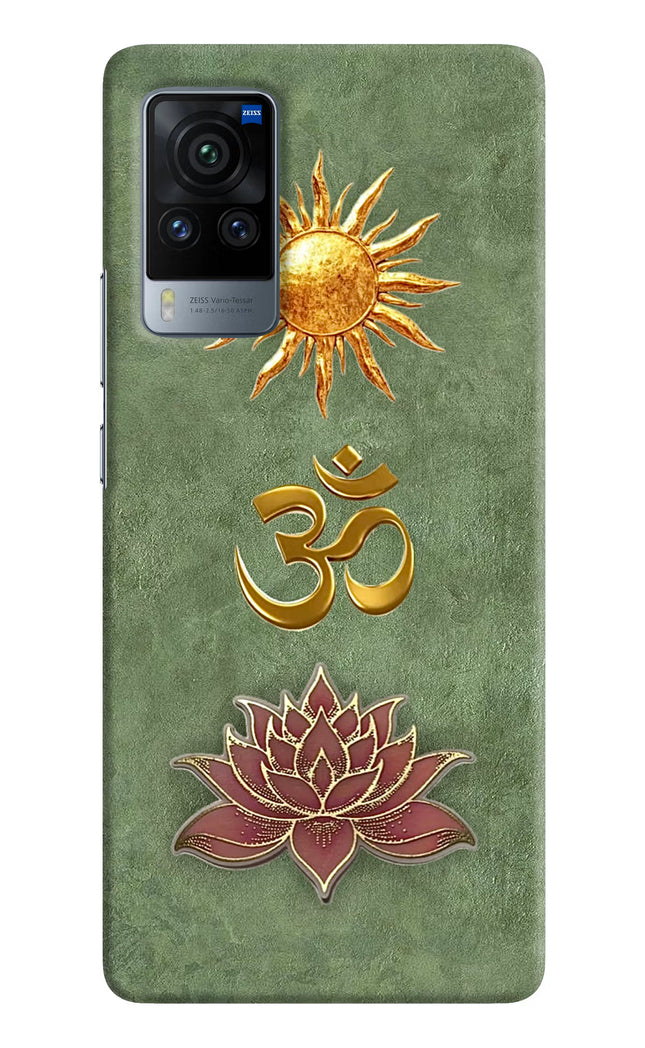 Om & Lotus Vivo X60 Pro Back Cover