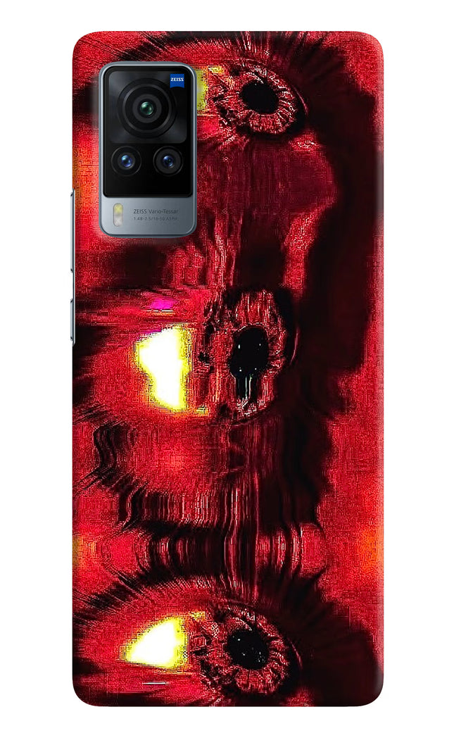 Fire Eye Vivo X60 Pro Hard Case Back Cover by Casekaro